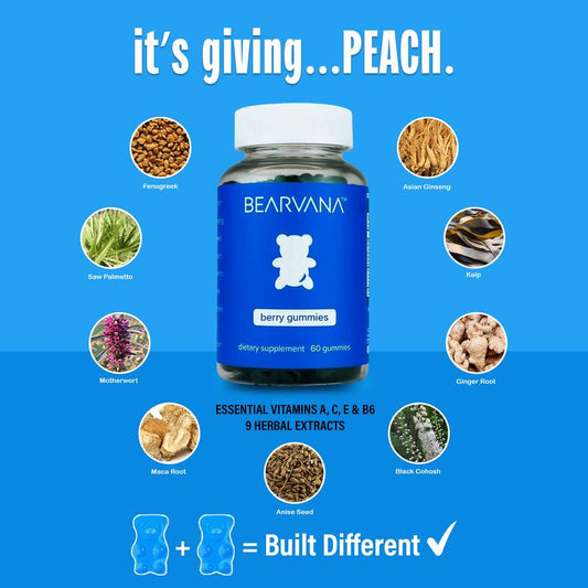 BEARVANA Bottom Gummies - 60 Count