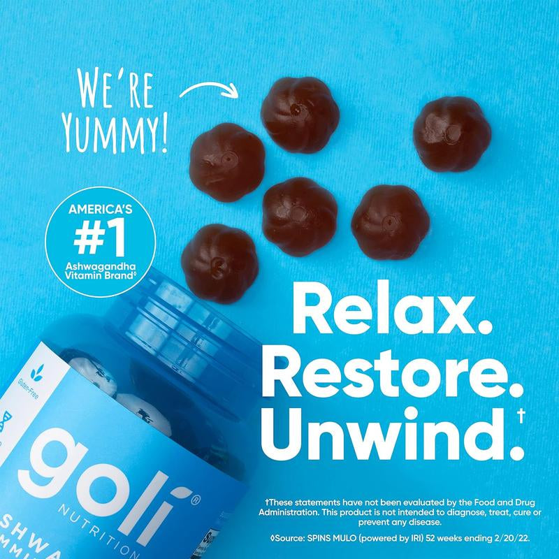 Goli Ashwagandha & Vitamin D Gummy