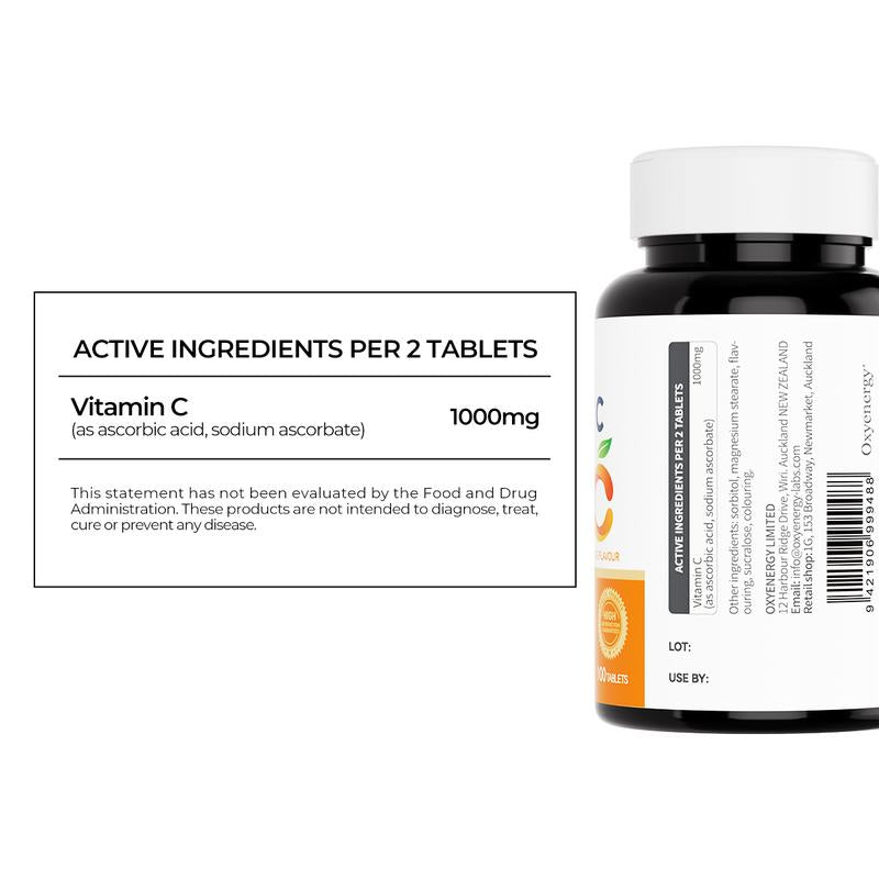 Oxyenergy Chewable Vitamin C