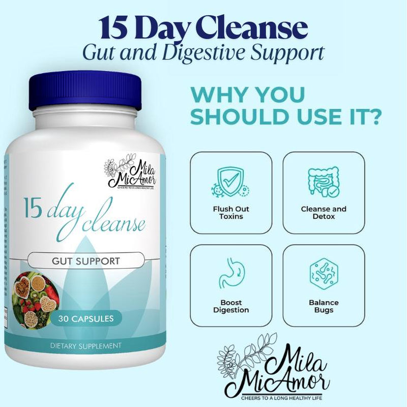 15 Day Cleanse - Gut and Colon Support