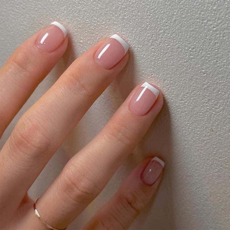 French Style Fake Nails