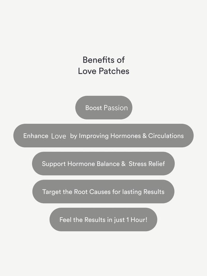 Kind Patches | Love Patches | 30 Passion Support Patches