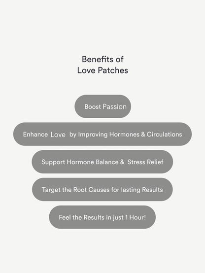 Kind Patches | Love Patches | 30 Passion Support Patches