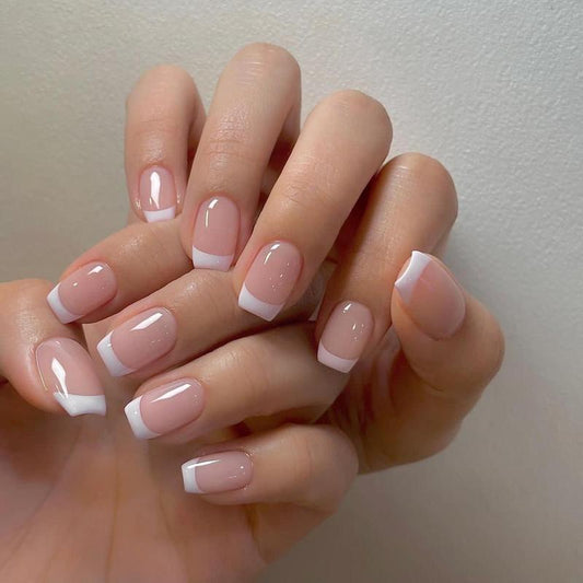 French Style Fake Nails