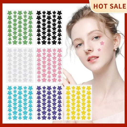 40Pcs Pimple Patches | Colorful Star-Shaped