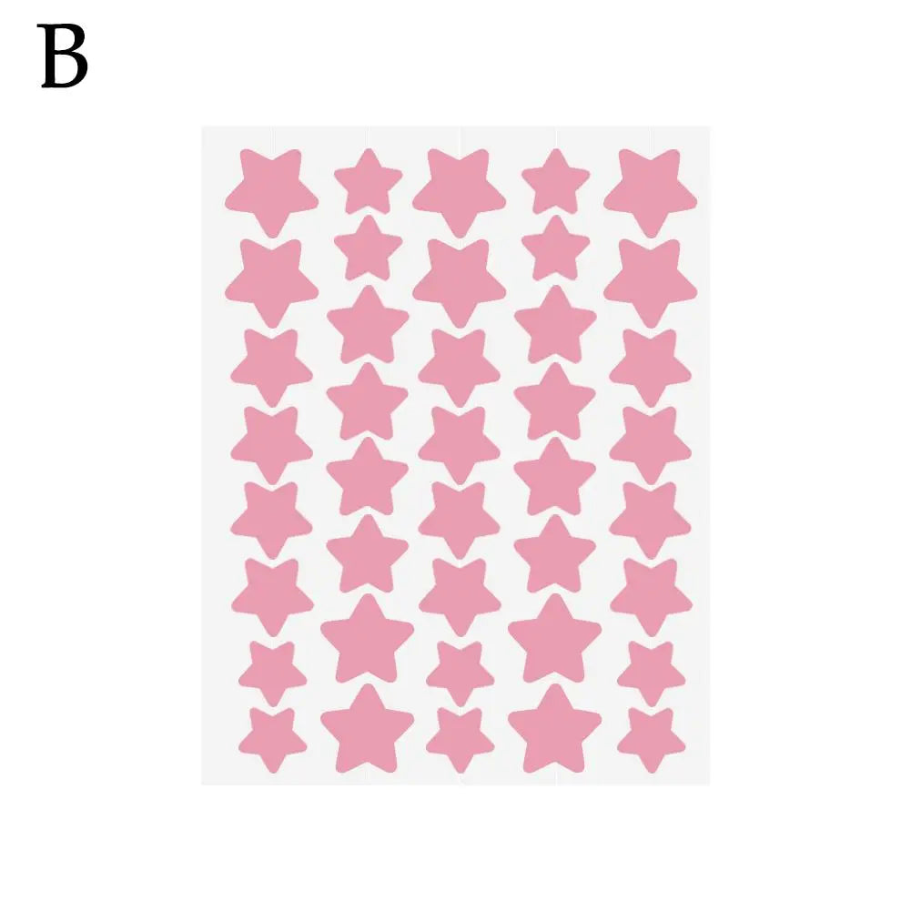 40Pcs Pimple Patches | Colorful Star-Shaped