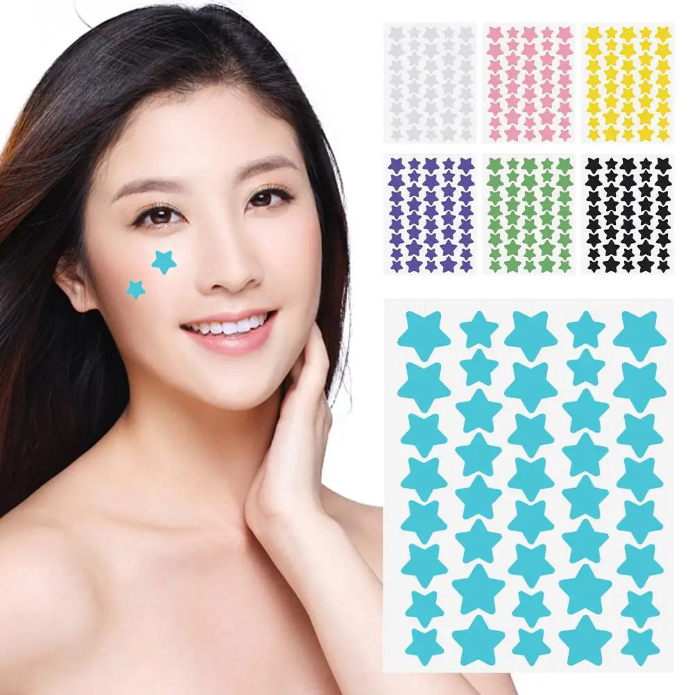 40Pcs Pimple Patches | Colorful Star-Shaped
