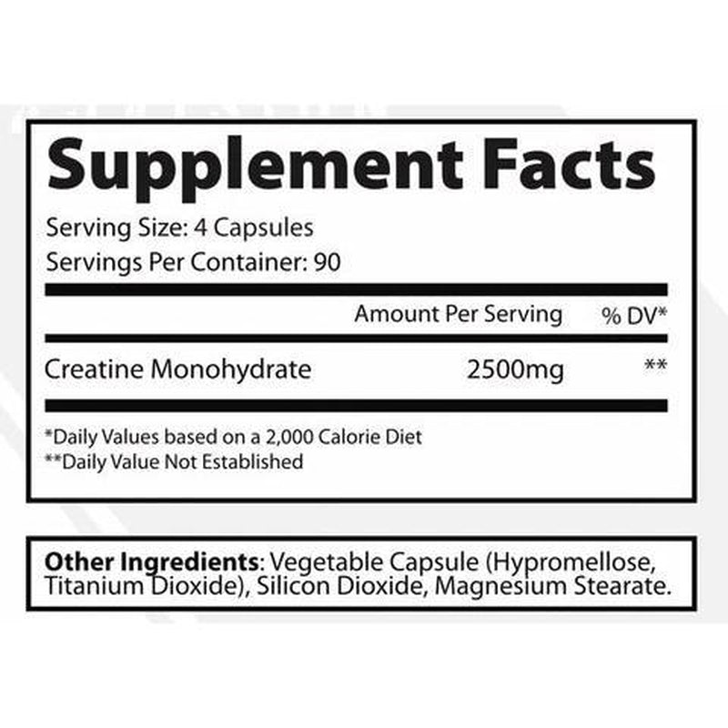 Creatine Dietary Healthcare Supplement