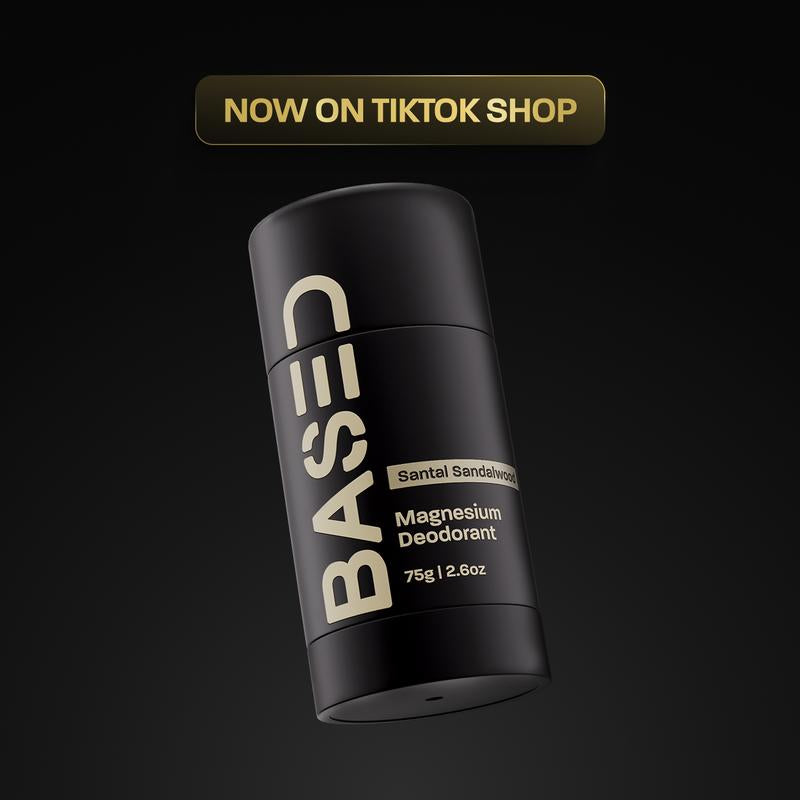 BASED High Performance Natural Deodorant | Aluminum Free