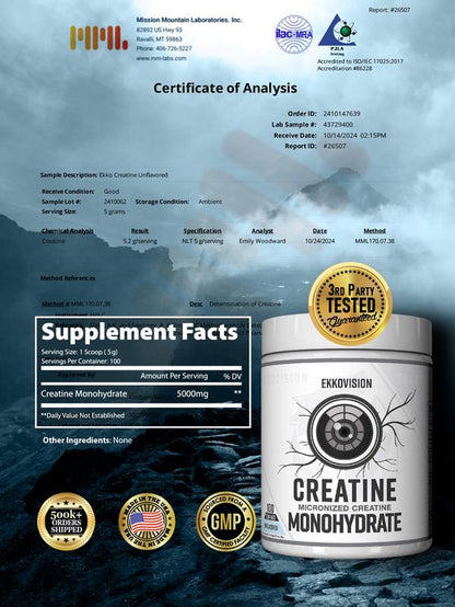 Creatine Dietary Healthcare Supplement