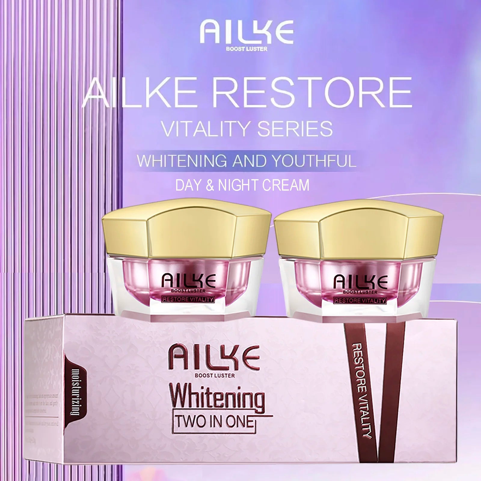 Face Cream with Hyaluronic Acid | Whitening + Anti-Aging